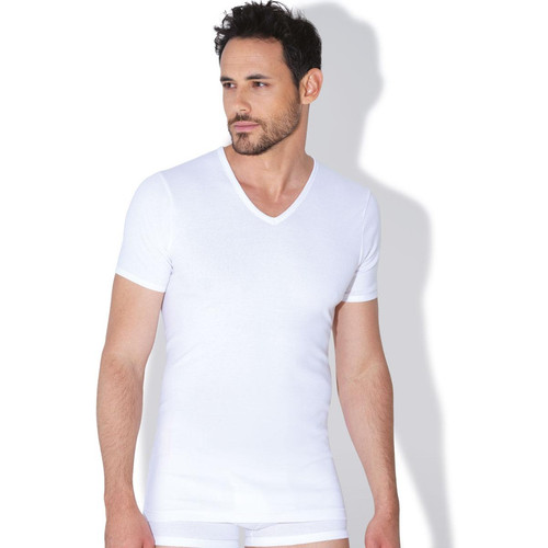 Eminence - Tee-shirt col V homme Pur Coton Bio - T-shirt / Polo homme