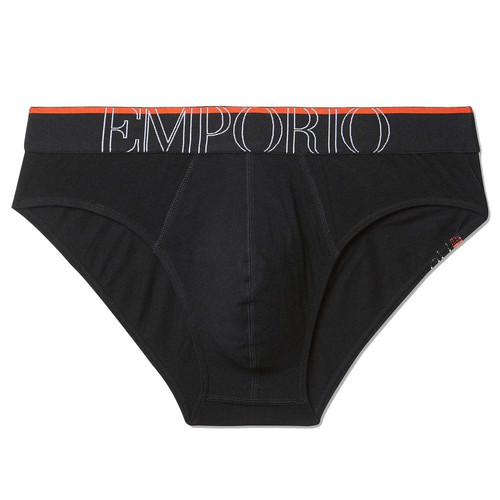 Emporio Armani Underwear - SLIP EMPORIO ARMANI Noir - Emporio Armani Underwear - La mode homme haut de gamme