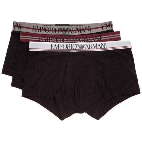 Emporio Armani Underwear - Pack 3 caleçons - Emporio Armani Underwear - La mode homme haut de gamme
