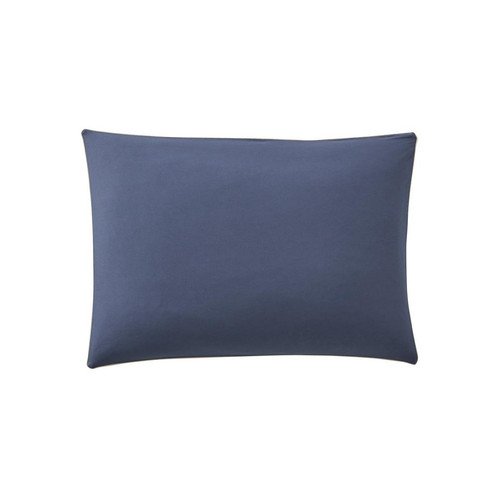 Essix - Taie d'oreiller en coton bicolore - Taies d oreiller bleu