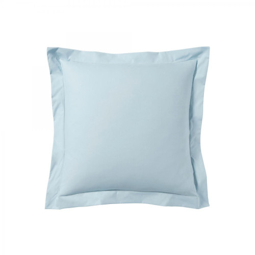Essix - Taie d'oreiller ou de traversin Essix unie percale - Bleu Glacier ROYAL LINE - Essix linge de maison