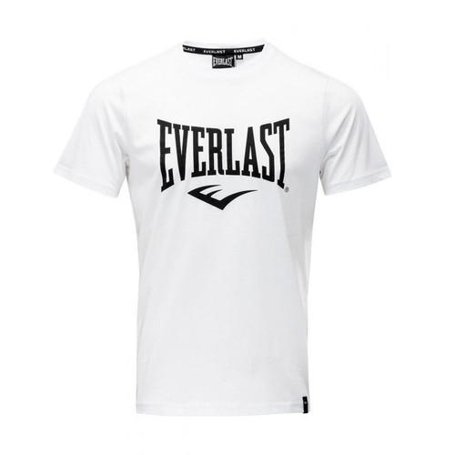 Everlast - Tee-shirt en coton à manches courtes - t shirts blancs homme
