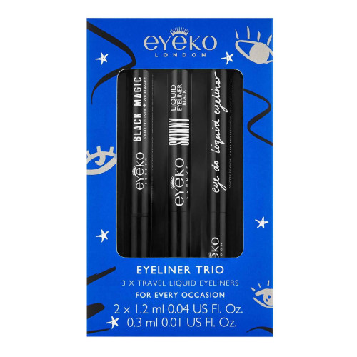Eyeko - Coffret Découverte Eyeliners Noir Intense - Mini Liner Trial Kit - Crayons yeux & eyeliners