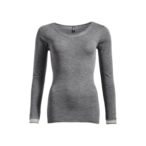 Femilet - Tshirt gris - T-shirt manches longues femme