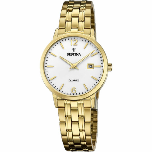 Festina - Montre femme Bracelet Acier Doré F20514-2  - Toutes les montres