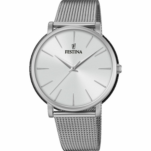 Festina - Montre Festina F20475-1 - Montre femme bracelet acier