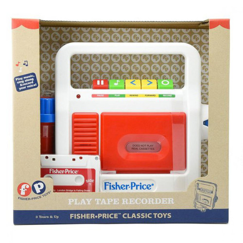 Fisher-Price - Magnétophone et cassette - Musique