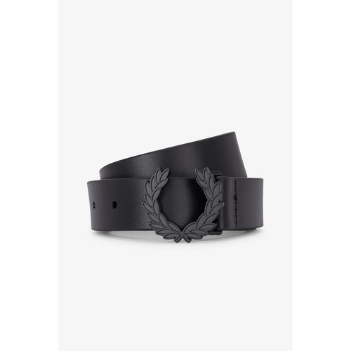 Fred Perry - Ceinture Homme en cuir noire - Fred Perry - Fred Perry Maroquinerie et Accessoires