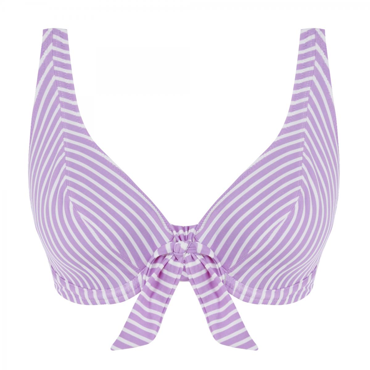 Haut de maillot de bain apex foulard armatures Violet - Freya