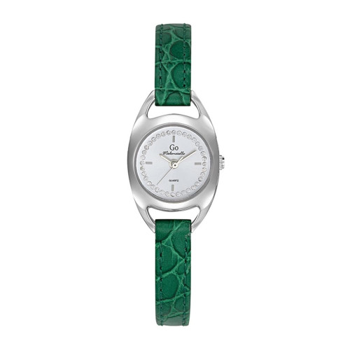Go Mademoiselle - Montre 699488 Femme avec bracelet en cuir vert - Go mademoiselle Montres