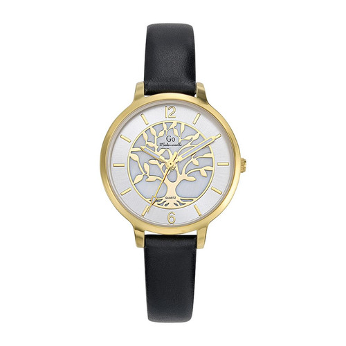 Go Mademoiselle - Montre pour femme 699523 avec bracelet en cuir noir - Toutes les montres