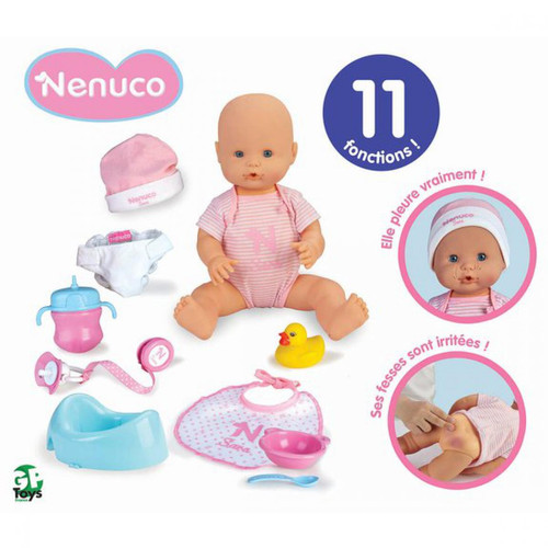Gp Toys - Nenuco Sara - Poupée à fonctions + Accessoires - Accessoires pour poupons et poupées
