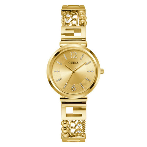Montre pour femme G Cluster GW0545L2 avec bracelet en acier doré Doré Guess Mode femme