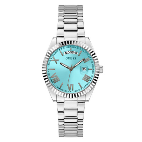 Guess - Montre pour femme Luna GW0308L4 avec bracelet en acier argenté - Toutes les montres