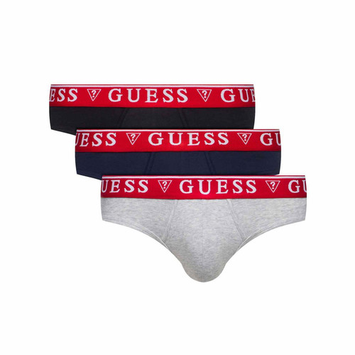 Guess Underwear - Pack 3 slips logotés  - Guess - Underwear & Beachwear