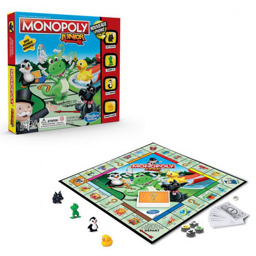 Hasbro Gaming - Jeu de société Monopoly junior 