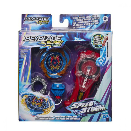 Hasbro - Beyblade Burst Speedstorm - Pack Puissance étincelante 