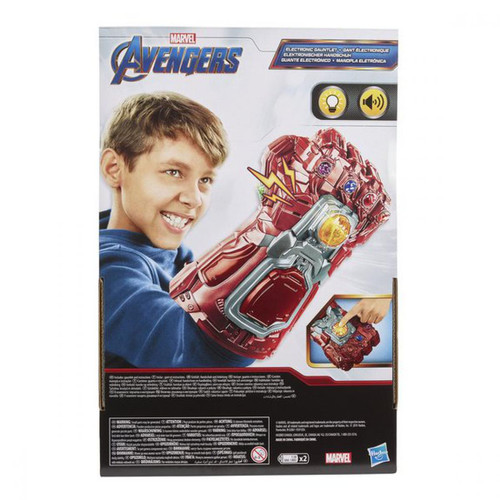 Hasbro - Gant d'infinité électronique rouge - Avengers Endgame - Déguisements