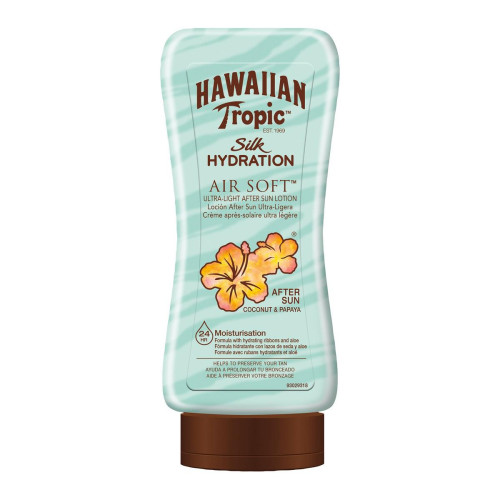 Hawaiian Tropic - Après soleil apaisant Air Soft Silk Hydration - Solaire et bronzant  femme