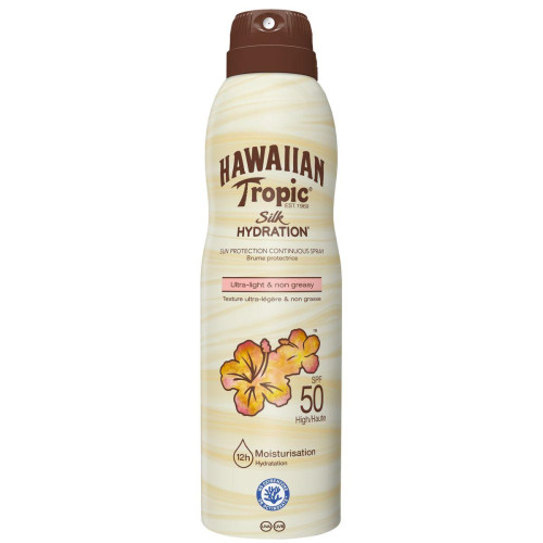 Hawaiian Tropic - Lotion Hydratante Anti UV pour le corps - Solaire et bronzant  femme