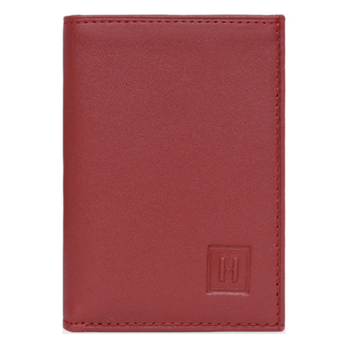 Hexagona - Porte-cartes Cuir SOFT Rouge Xavi - Accessoires mode & petites maroquineries homme