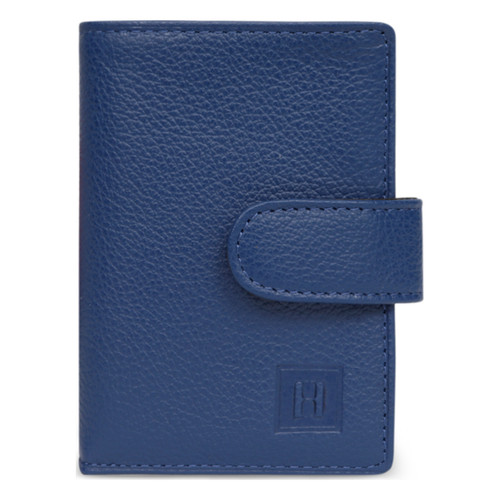 Hexagona - Porte-cartes Cuir CONFORT Bleu Bo - Accessoires mode & petites maroquineries homme