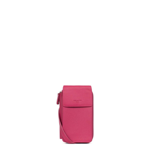 Hexagona - Pochette téléphone avec portefeuille fuchsia - Les accessoires  femme
