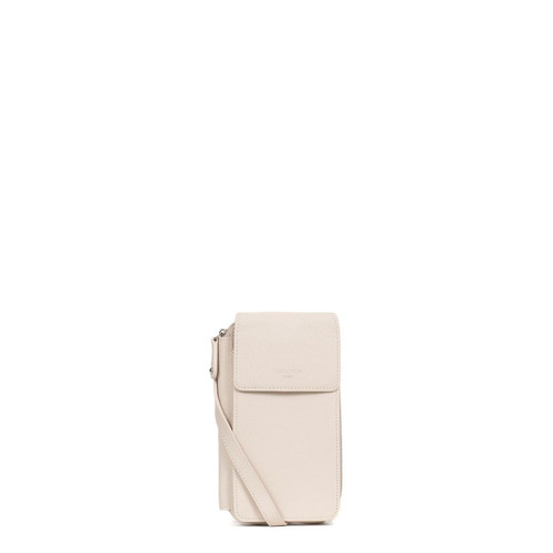 Hexagona - Pochette téléphone avec portefeuille ivoire - Petite maroquinerie  femme