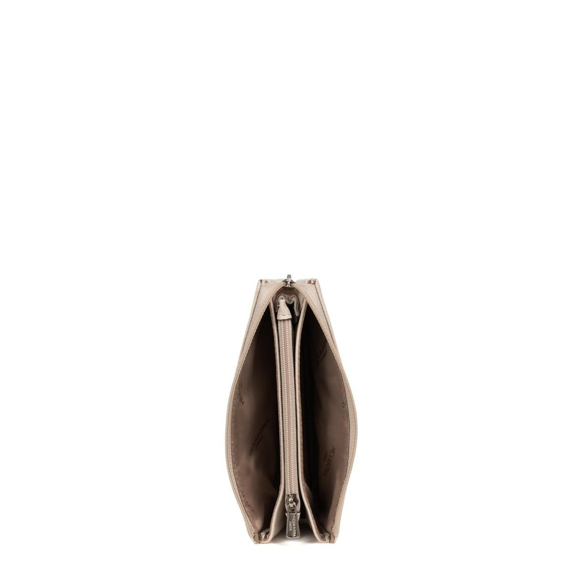 porte-monnaie cuir confort ivoire lucie