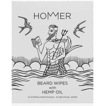 Hommer Beard Wipes - Lingettes A Barbe Hommer Beauté