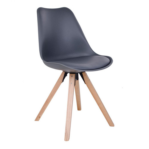 House Nordic - Chaise en bois BERGEN  - Soldes chaises, tabourets, bancs