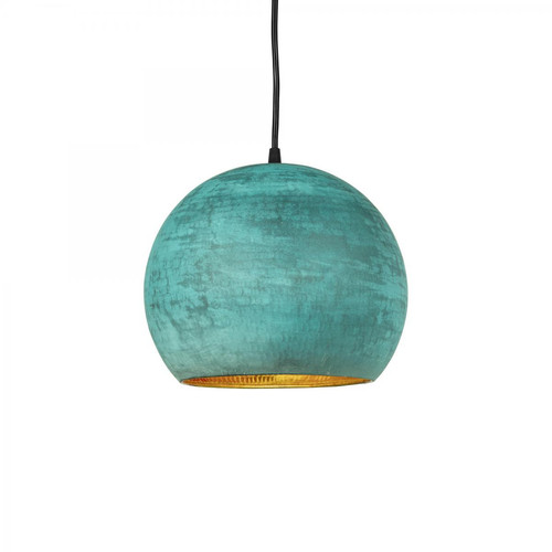House Nordic - Lampe Boule ALBI Cuivre Petit Format - Suspension Design