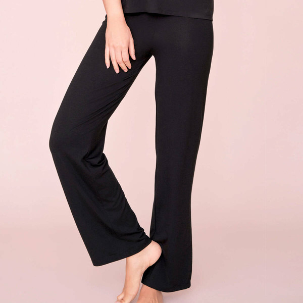 Jeanne Pantalon Noir en Modal  Huit Lingerie Mode femme