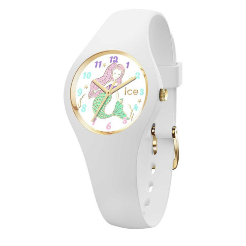 Ice-Watch - ICE Fantasia White Mermaid avec bracelet en silicone blanc - Ice-Watch Montres