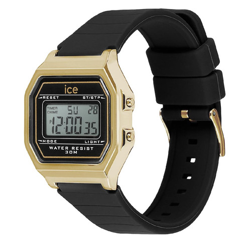 Montre Femme Ice-Watch ICE digit retro - Black gold - Small - 022064 Ice-Watch