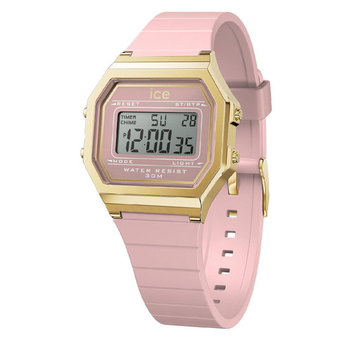 Montre Femme Ice-Watch ICE digit retro - Blush pink - Small - 022056 Montre Femme