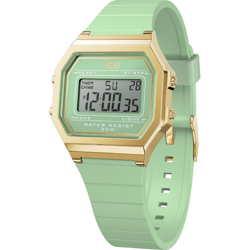 Montre Femme Ice-Watch ICE digit retro - Lagoon green - Small - 022060 Vert Ice-Watch Mode femme