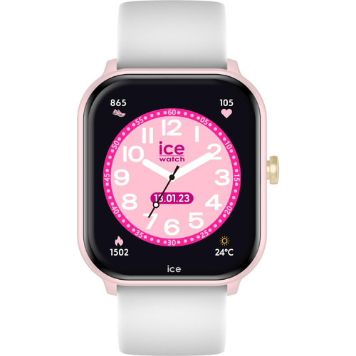 Montre fille ICE smart junior 2.0 - Pink - White - 1.75 Blanc Ice-Watch LES ESSENTIELS ENFANTS