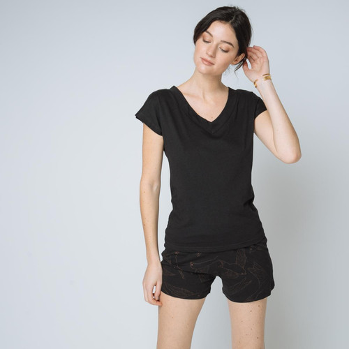 Iconic - Pyjashort en maille Coton Femme - Homewear et Lingerie de Nuit