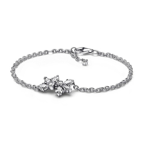 Pandora - Bracelet Chaîne Herbier Scintillant - Pandora Timelesss - Bracelet femme