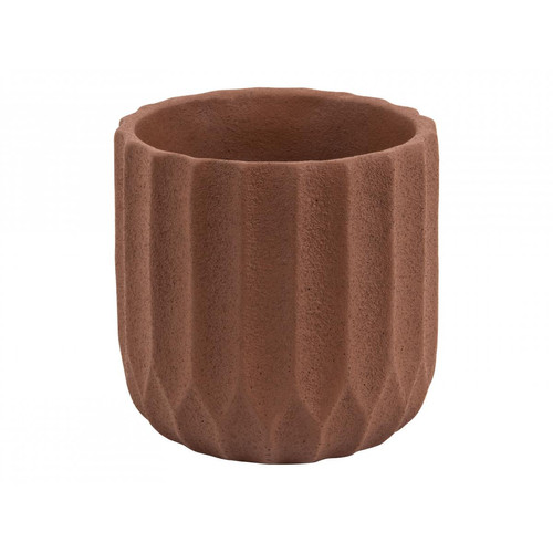 3S. x Home - Cache-Pot CEMENT Large Marron - Vase
