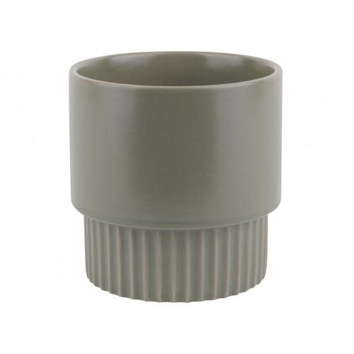 3S. x Home - Cache-Pot Medium Gris Mat - Vase