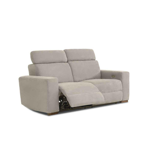 3S. x Home - Canapé Relax Electrique Avec Tétières 3 Places - Promos Canapés, fauteuils