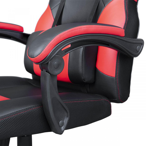 Chaise de Bureau Rouge/Noir DEVEL Rouge 3S. x Home Meuble & Déco