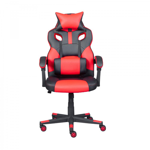 Chaise de Bureau Rouge/Noir DEVEL 3S. x Home