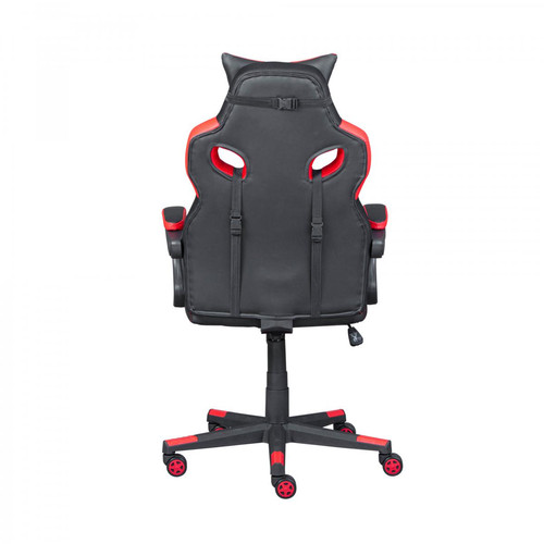 Chaise de Bureau Rouge/Noir DEVEL Chaise de bureau