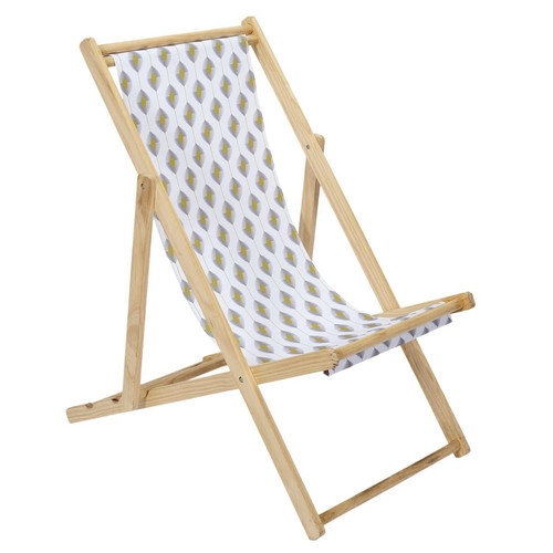 La Chaise Longue - Chilienne Imprimé Géométrique - La Chaise Longue meuble & déco