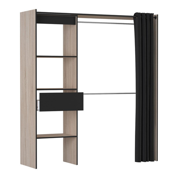 Dressing Placard Extensible + Rideau Chicago Armoire