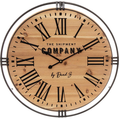 3S. x Home - Horloge Métal Colonial - Horloges