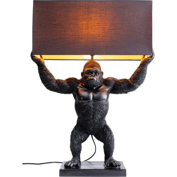 Lampe à poser ANIMAL King Kong Noir KARE DESIGN Meuble & Déco